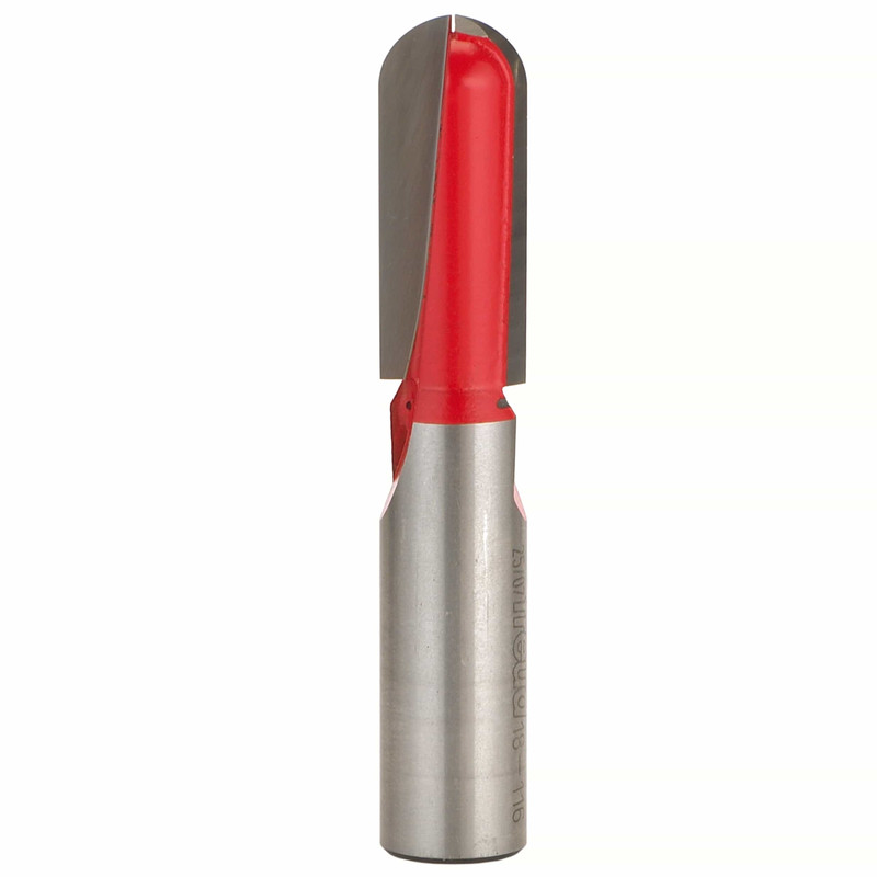 Round Nose Router Bit - 1/2" SH - Cutting Radius:1/4" - Diameter:1/2" - Cutting Length:3/4"